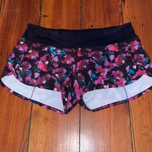 Lululemon Floral Shorts